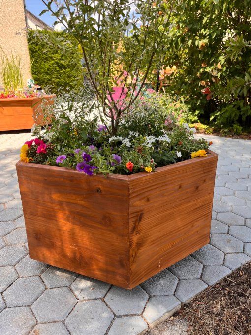 Jardinière Hexagonale